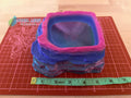 Rainbow Rock Pool – 3D Printed Terrarium Water Bowl